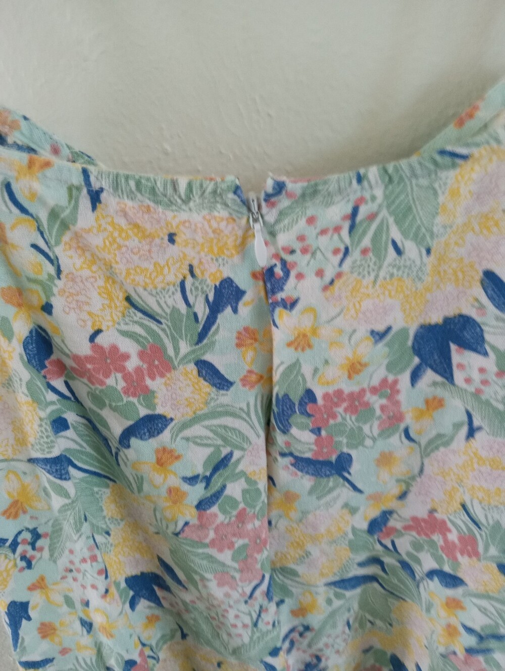 NORDSTROM'S Linen Blend Botanical Print Jumpsuit | XL - Picture 5 of 7